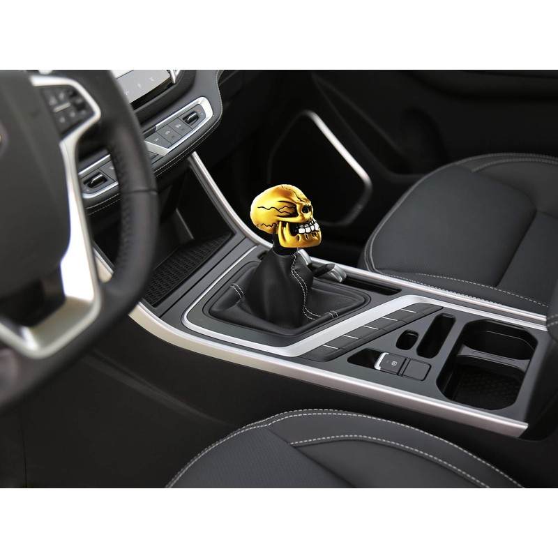 Abfer Skull Shifter Knobs Car Gear Stick Shift Knob with