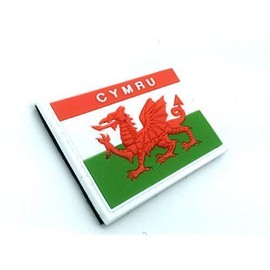 Cymru Welsh Wales Dragon Flag Airsoft PVC Patch