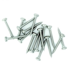 No.10 x 1 (5mm x 25mm) Pozi Pan Chipboard Screw - Stainless Steel (A2) (Pack of 20)