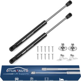 OTUAYAUTO 12 inch Gas Struts - 58N/13Lbs Universal Lift Support C1602716 - Gas Shocks for Tool Box Shock, Truck Cap Strut, Hydraulic Door Hinge, Cabinet Gas Strut, RV Door Strut