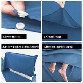 BREENHILL Double Sleeping Bag Liner,Camping Sheets & Travel Sheet, Hostels & Traveling Adult Sleep Sack for Backpacking, Hotels Lightweight Camping Sleeping Bag Liners