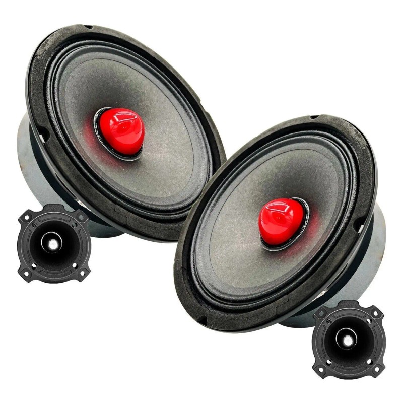 Replacement 6.5" Inch Mid-Range Pro Audio Car Speakers 1600W Max