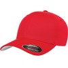 Flexfit - Gorra de béisbol atlética para Hombre, Rojo -,