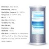 Geekpure 10 Inch Whole House PP and Carbon Filters-4.5 x