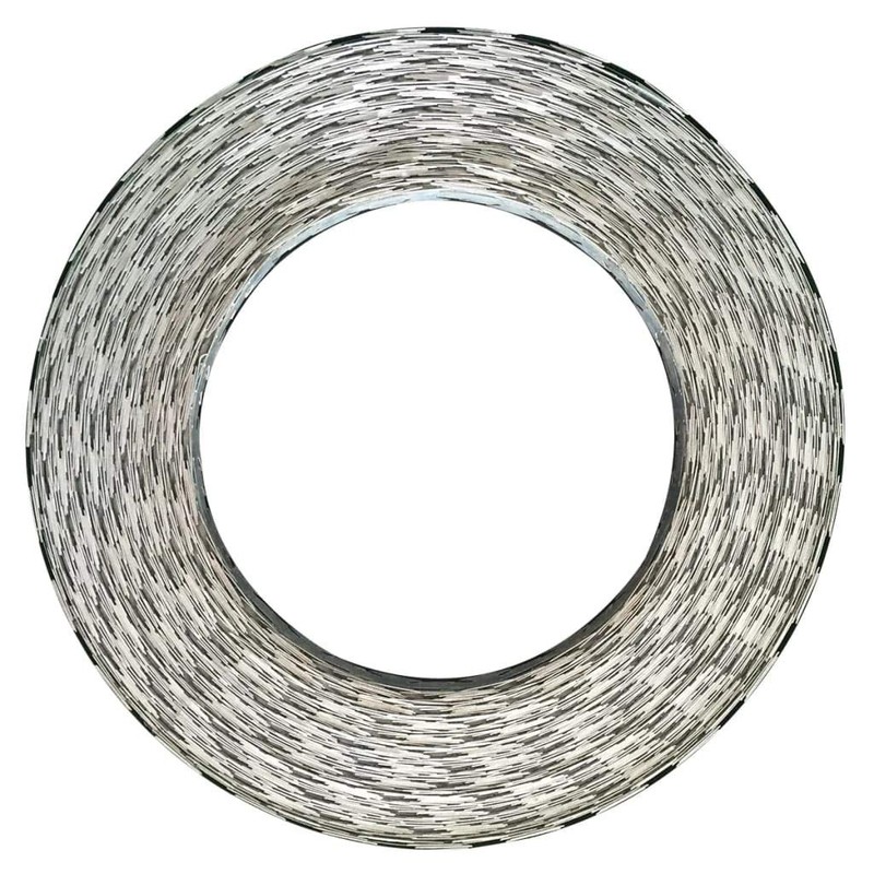 vidaXL BTO-22 NATO Razor Wire 328' Steel