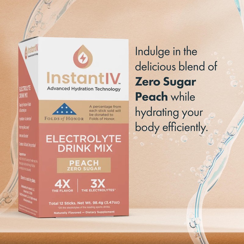 Electrolytes Powder - 3X Electrolytes, Zero Sugar with Vitamin C,