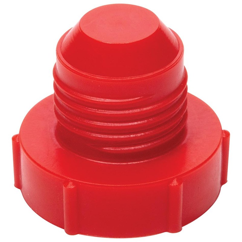 Allstar Performance ALL50813 Red Plastic Plug for -6AN 9/16-18 Thread,