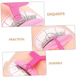 WOONEKY 60pcs Professional Eyelash Lift Kit Brush and Curler Eyelash Spoolie Random Color