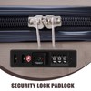 AOKWAWALIY Portable TSA Customs Code Lock PC Luggage Lock Money