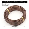 Bronze-2.5-Anodized Aluminum Bonsai Training Wire 250g Large Roll,Many Size to