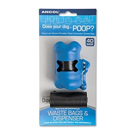 Ancol Paws For The Earth Poop Bag Dispenser with 15 degradable bags