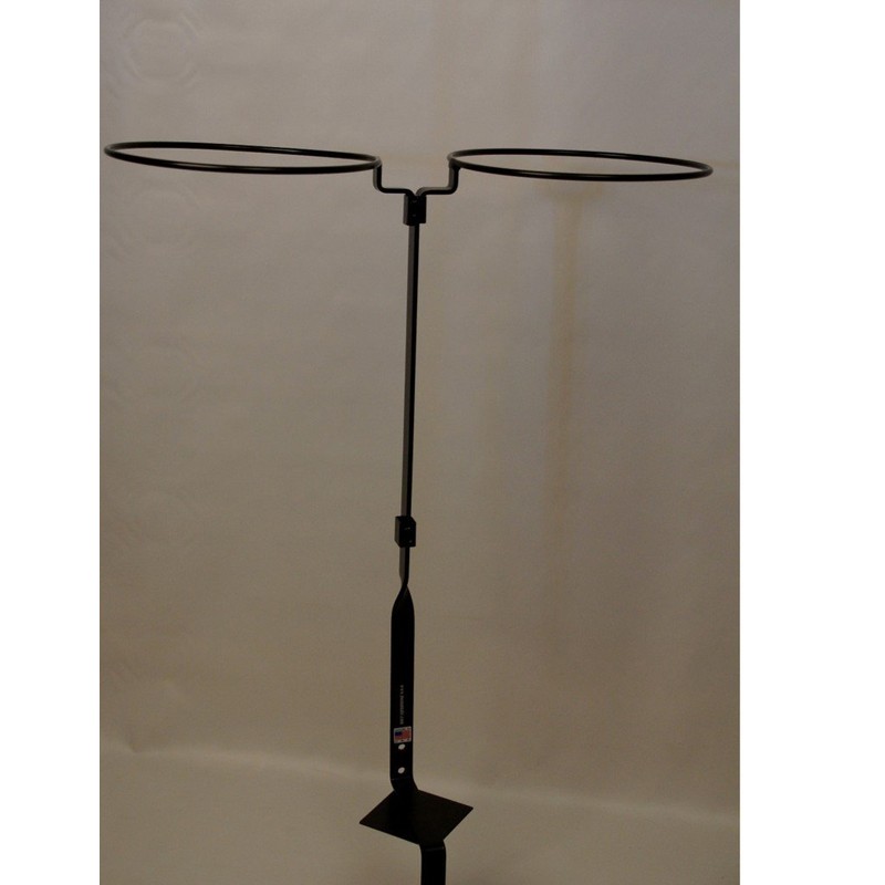 Tall Double Ground Mount Flower Holder