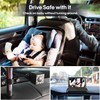 TooToo LED Night Vision Car Seat Camera Baby Monitor w/