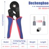 Ferrules Crimping Tool, Square Jaw Wire Crimping Tool (0.08-16mm²), Ferrule
