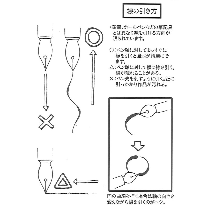 立川ピン製作所 日光 ペン先 N-サジニューム 10本入 N357N-10 ブラック
