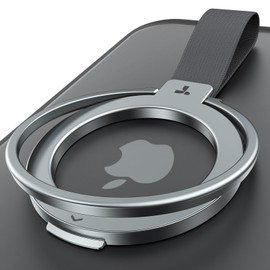 TORRAS Smartphone Ring, MagSafe Ring, 2026 Improved Durability Nylon Band, Double-Sided Magnet, Thin, Comfortable Touch, Fall Prevention, Magnetic Enhancement, Angle Adjustable, Multi-Functional Portable Ring, Bunker Ring, Compatible with All Models, Sma