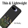 Unov Case Compatible with Pixel 9a 5G with Flower Floral