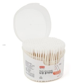 Lobly Jenny Dual Paper Swabs 300 Piece Ear Picks / 로블리제니 듀얼 종이면봉 300개입 귀이개