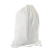 Augbunny 100% Cotton Canvas Drawstring Backpack Gym Sack pack 2-Pack