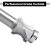 Akylin Convex Edge Oval Router Bits 1/2 Inch Shank,Convex Column