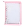 H&J A5 6 Hole Binder Clear File Trading Card Case