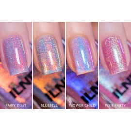 ILNP Fairy Shimmer Bundle - Magical Sparkle Fairy-Tale Nail Polish Set