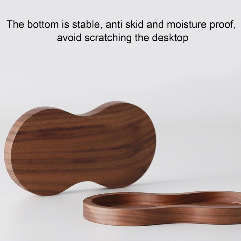 Coffee Hammer Tamping Kit Walnut Stainless Steel Tamper Distributor Set