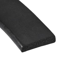 sourcing map EPDM Foam Rubber Sealing Strips Weather Strips for Door and Window Sliding Door Soundproof Sound Insulation Door Seal 0.78 Inches Width x 39.37 Inches Long x 0.19 Inches Thick Black