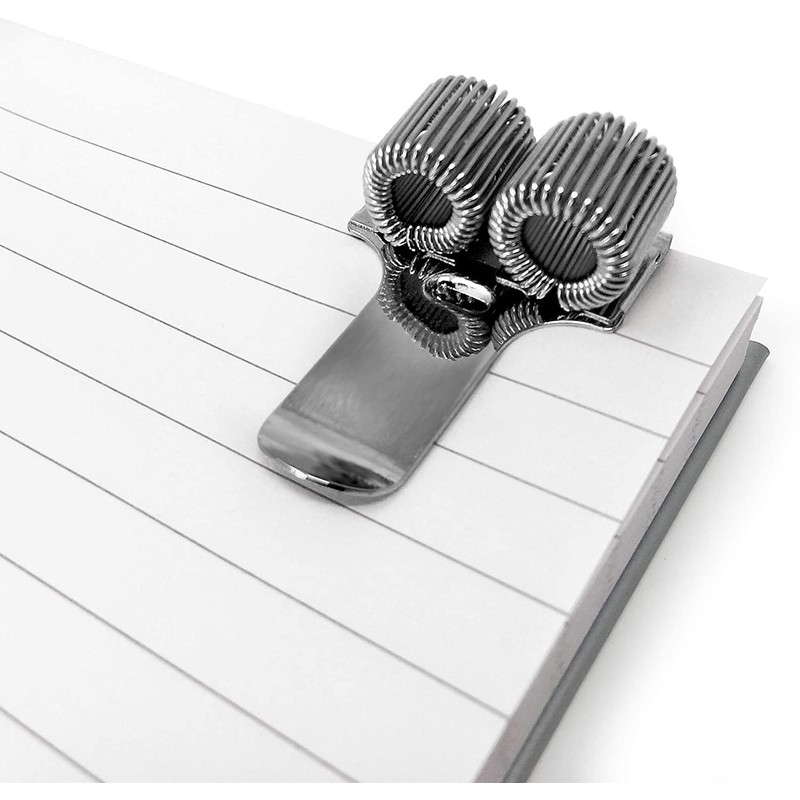 Ashton and Wright - Double Metal Pen Holder with Pocket