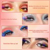 MOTIBACK Coloured Lash Cluster Set, 600 Pieces Colourful & Black