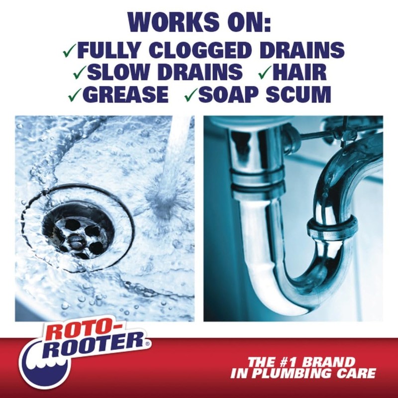 Roto Rooter Gel Clog Remover 1 gal. - Case of: