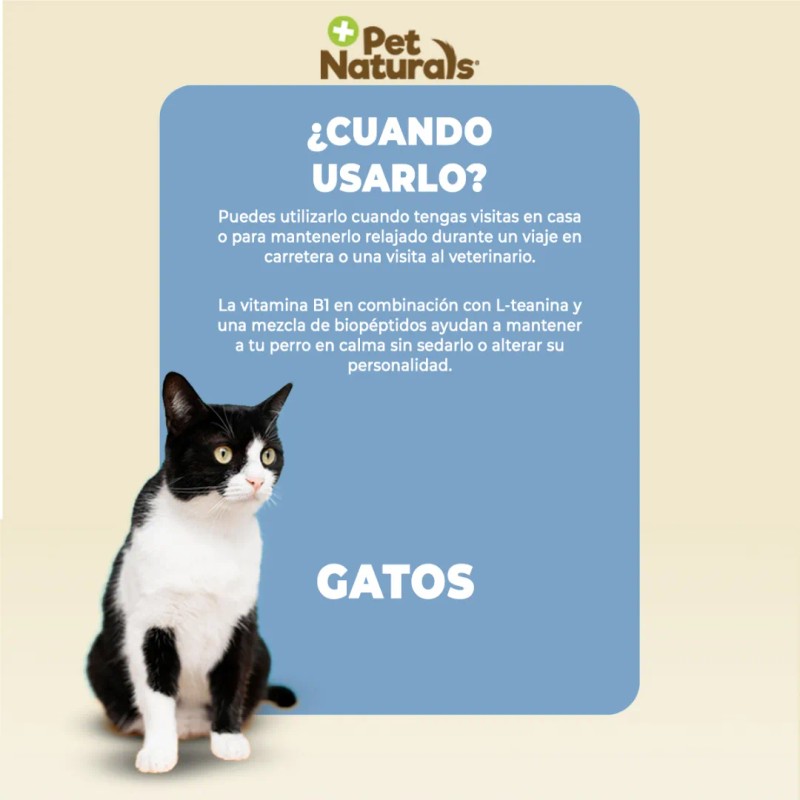 Pet Naturals Calmantes Naturales Masticables Para Gato 21 Pz
