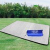 Extra Large Aluminum Foil Outdoor Camping Moisture-Proof Mat Waterproof Mat 2 - Silver Foil Mat - 200x200cm 2ea