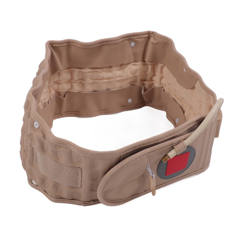 Back Traction Decompression Belt 360 Degrees Wrapping Inflatable Lumbar Support