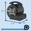 Lasko BlueDri Portable 1/8 HP Mini Multi-Purpose Air Mover Blower