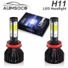 AUIMSOCO For Saturn Sky 2007-2010 Pair H11/H9 LED Headlight Bulbs