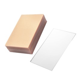 Ciieeo 10 Pcs Transparent Acrylic Multi Functional DIY Supplies for Photo Frames Crafts and Art Projects Panels and Breakage Resistant