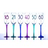 Boxer Champ Glass-Celebrate, Purple, 26 x 9.5 x 7.5 cm