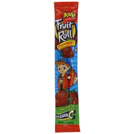 Jovy Fruit Roll, Strawberry, 0.75 Ounce (Pack of 48)
