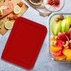 Sophico 3 Cup Rectangle Silicone Storage Cover Lids Replacement for