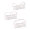 3pcs Nail Brush for Every Day Use - With Easy