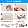 Upgraded Shower Caddy Adhesive Replacement,Strong Adhesive Hooks for Shower Caddy,