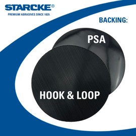 STARCKE Premium Conversion Pads for PSA Sticky Back Sanding Discs to Convert to Hook and Loop Backing (3 Pack, 5 Inch - No Hole)