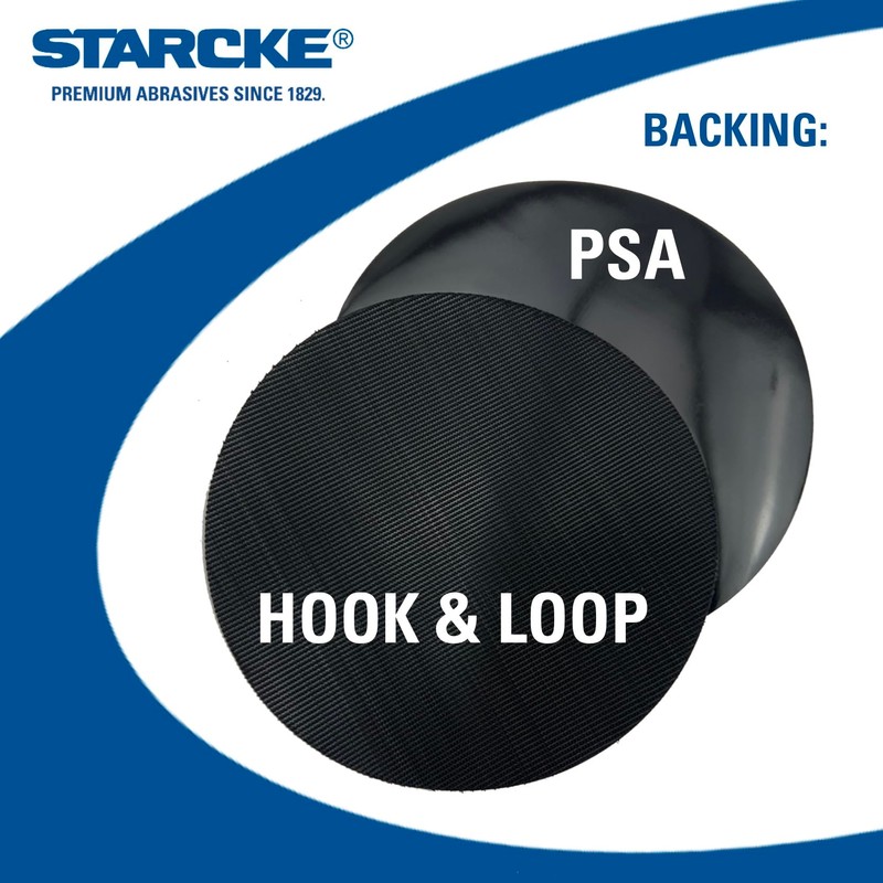 STARCKE Premium Conversion Pads for PSA Sticky Back Sanding Discs