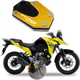 For v-strom 250sx V-strom 250sx 2024 2023 2022 Accessories Footrest Pad Motorcycle Footrest Pad Support Plate Expanding Bracket Side Bracket Extension Pad (Golden)