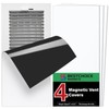 4 Pack Magnetic Vent Covers, Strong Vent Covers 8x15.5inch High