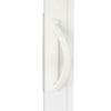 Easy Fix Hardware 11" Sliding Patio Door Handle White Non-KEYED
