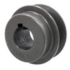 Phoenix Mfg. V-Groove Drive Pulley, 2'' Diameter, 3/4" Bore, Cast Iron