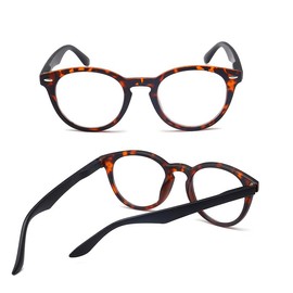 Classic Frame Design, Flexible Hinge,Anti Blue Light, Suitable for both men and women (black, 1.5, x)