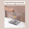 Clear Acrylic Money Box,Square Money Tin,Piggy Bank-Unopenable Savings Box